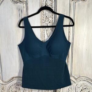 Honeylove Deep Teal Shapewear Tank